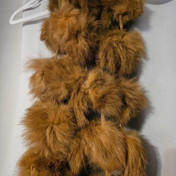 Unique, Unusual, Fun Real Fur Scarf Super-Soft Approx 52" long - Picture 5 of 5